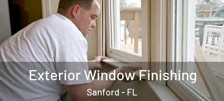  Exterior Window Finishing Sanford - FL