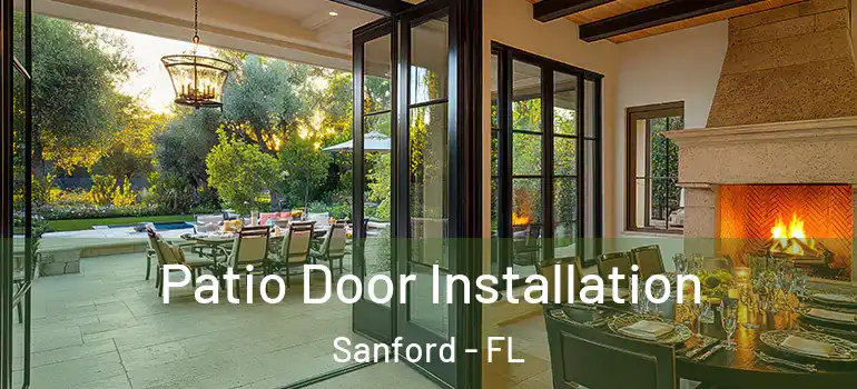  Patio Door Installation Sanford - FL