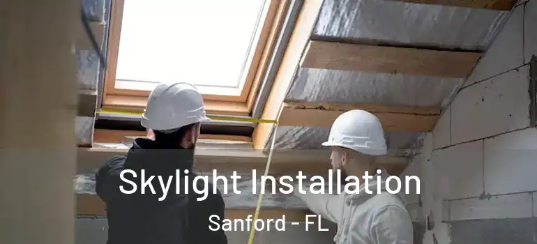  Skylight Installation Sanford - FL
