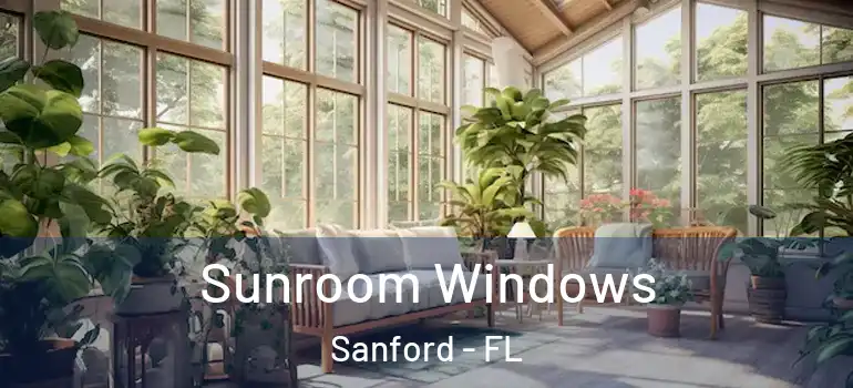  Sunroom Windows Sanford - FL