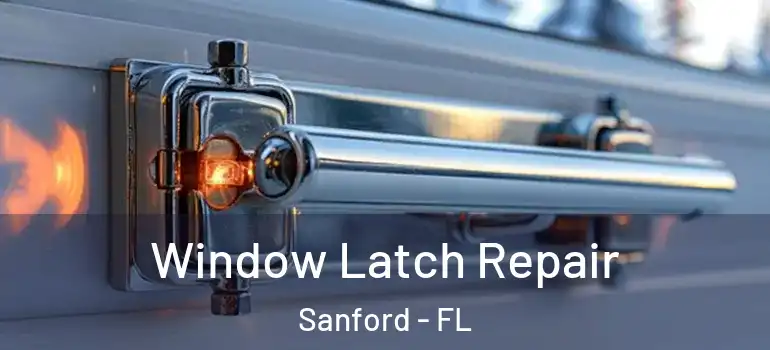  Window Latch Repair Sanford - FL